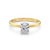 Oval Cut Diamond Solitaire Engagement Ring - Dracakis Jewellers